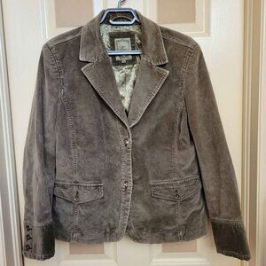Lady Hathaway, Woman’s Corduroy Blazer Size Large.